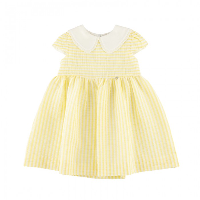 Yellow and hotsell white gingham dress
